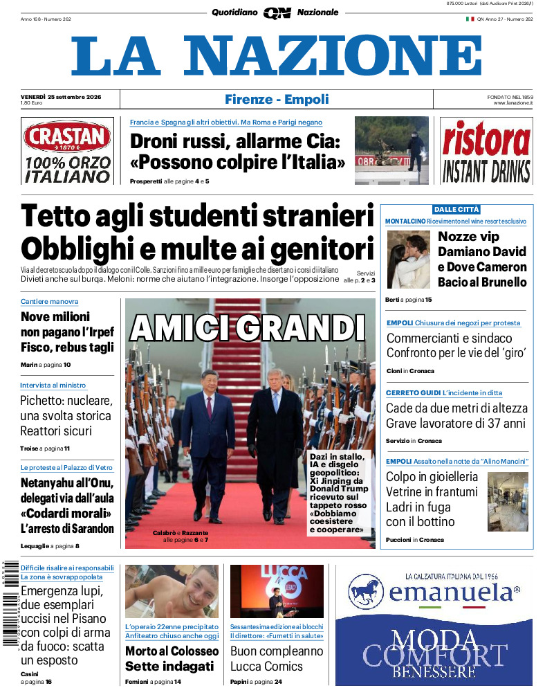 Prima-pagina-la nazione-edizione-di-oggi-20260925